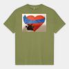 Heavyweight Cotton Unisex Garment Dyed T-Shirt Thumbnail